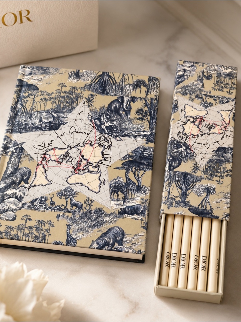 Dior Beauty Around the World Stationary Set